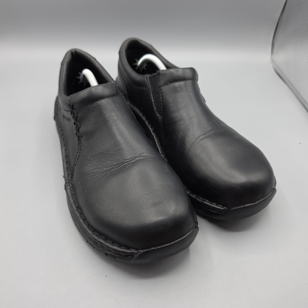 Red Wing Loafers Womens 8.5 B Black Leather Slip On Work Shoes Safety Toe